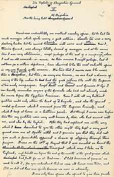 Checklist of Conan Doyle Manuscripts: Brigadier Gerard page 1