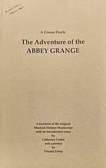 The Adventure of the Abbey Grange (manuscript facsimile) intro. - Catherine Cooke
