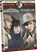 Double Feature: Adventures of Sherlock Holmes / Scarlet Claw - Rathbone DVD