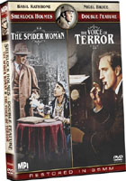 Double Feature: Spider Woman / Voice of Terror - Rathbone DVD