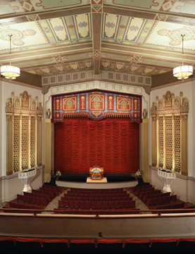 The Stanford Theatre auditorium interior