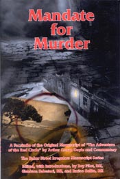 Book cover for The Red Circle Manuscript Facsimile in Mandate for Murder