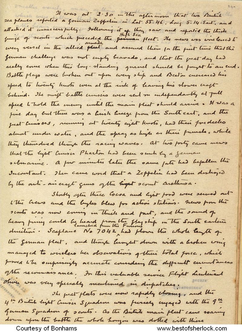 Manuscript of The Death Voyage - page 24a