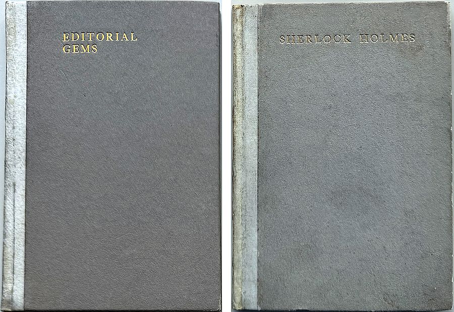 Front covers of volumes 3 and 4 of Collier's 1913 Christmas Collection of booklets